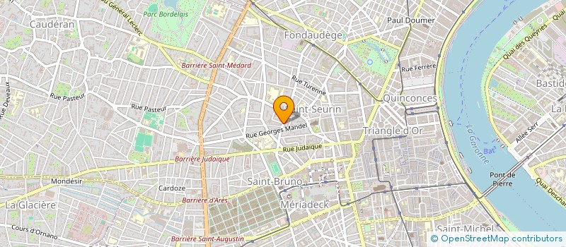 localisation de l'entreprise ORTHO AVENTURE  BORDEAUX