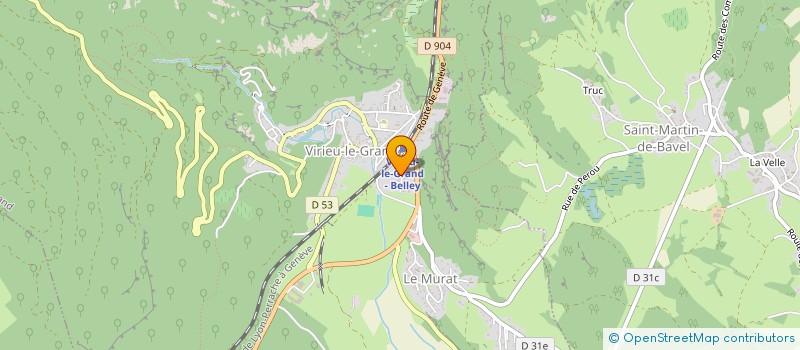 localisation de l'entreprise ORTHO CONCEPT SOLUTIONS ORTHETIQUES  PONT-D'AIN