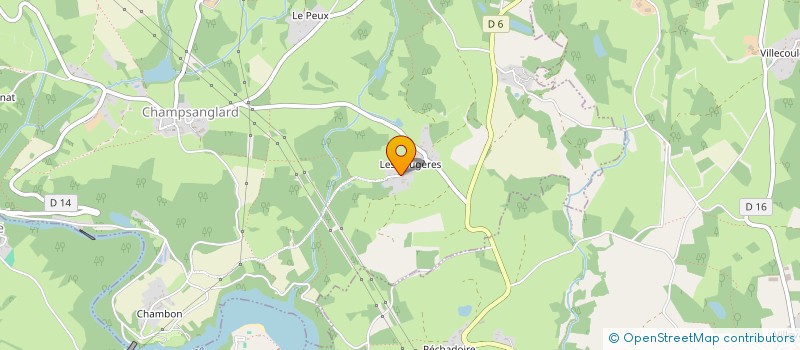 localisation de l'entreprise ORTHO CONSEIL à GUERET