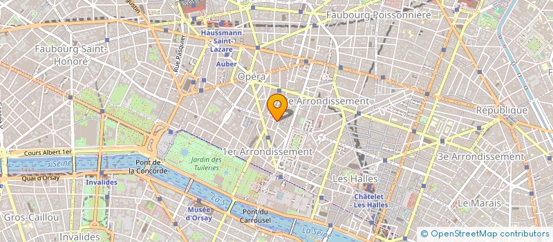 localisation de l'entreprise ORTHO DIGITAL FRANCE à PARIS