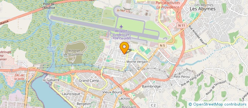 localisation de l'entreprise ORTHO OTAMA à LES ABYMES