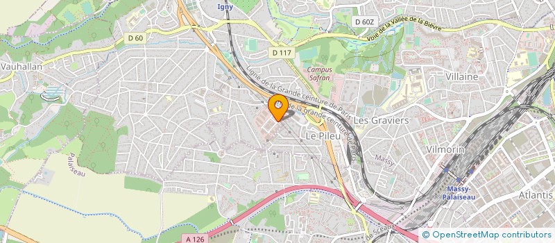 localisation de l'entreprise ORTHO PLUS à IGNY