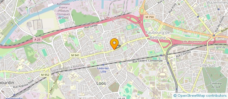 localisation de l'entreprise ORTHO QUAT  LOOS