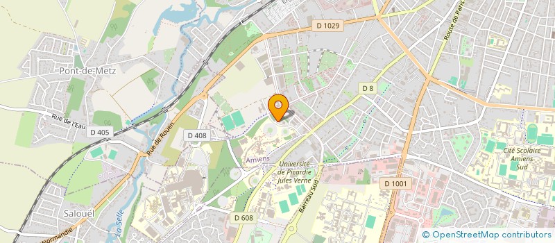 localisation de l'entreprise ORTHO ROBS à AMIENS