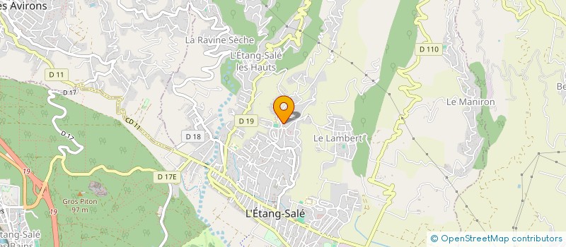 localisation de l'entreprise ORTHO SCI à L'ETANG-SALE