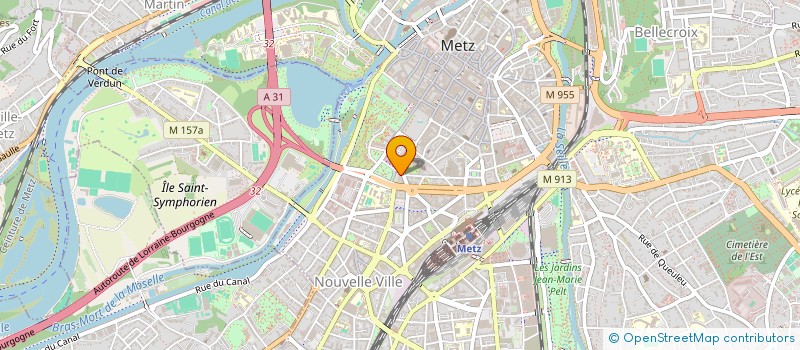 localisation de l'entreprise ORTHO SERPENOISE  METZ