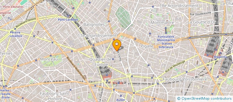 localisation de l'entreprise ORTHO THIERRY à PARIS