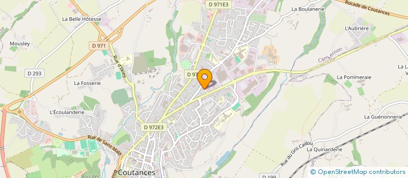 localisation de l'entreprise ORTHO2M  COUTANCES