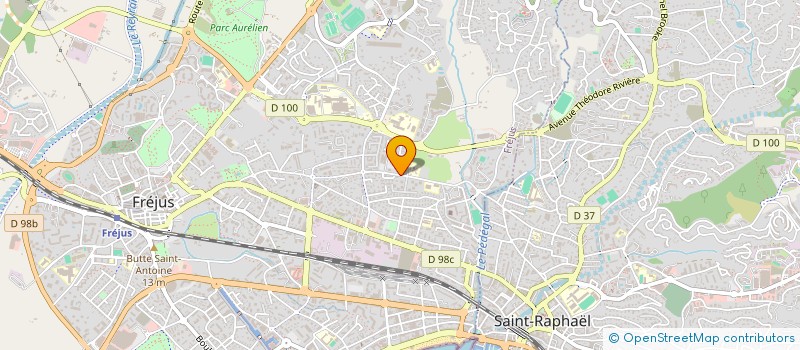 localisation de l'entreprise ORTHOCAP à FREJUS