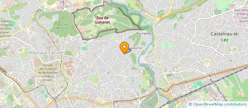 localisation de l'entreprise ORTHODENT à MONTPELLIER