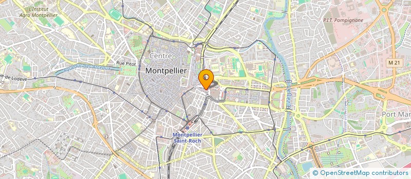 localisation de l'entreprise ORTHODONTIE COMEDIE à MONTPELLIER