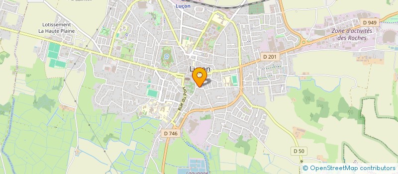 localisation de l'entreprise ORTHOFACT à LUCON