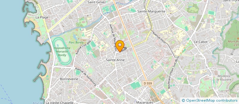 localisation de l'entreprise ORTHOLGBDC à MARSEILLE