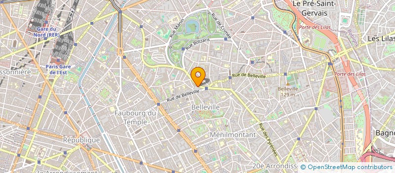 localisation de l'entreprise ORTHOLIVE  PARIS