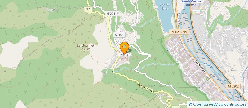 localisation de l'entreprise ORTHOMEDI à CARROS