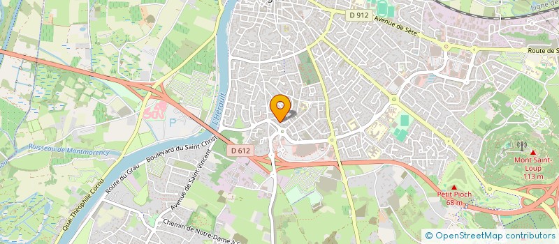 localisation de l'entreprise ORTHOPEDIE ARNAULT  AGDE