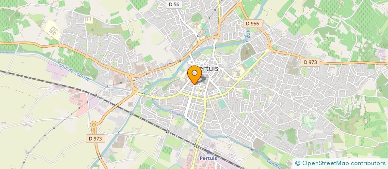 localisation de l'entreprise ORTHOPEDIE CREMIEUX  PERTUIS