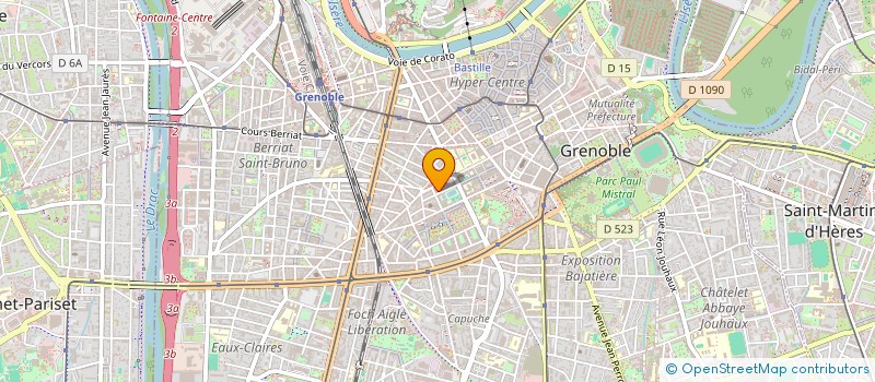 localisation de l'entreprise ORTHOPEDIE DE L'ETOILE DISTRIBUTION à GRENOBLE