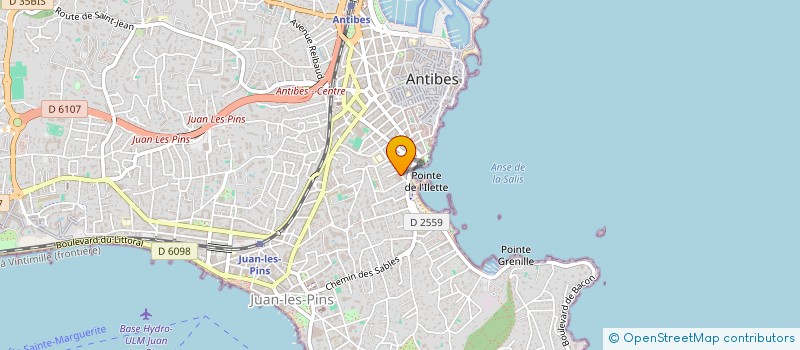 localisation de l'entreprise ORTHOPEDIE MAIZIERE à ANTIBES