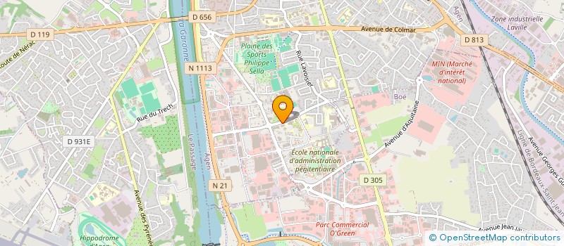 localisation de l'entreprise ORTHOPEDIE VOLPATO à AGEN