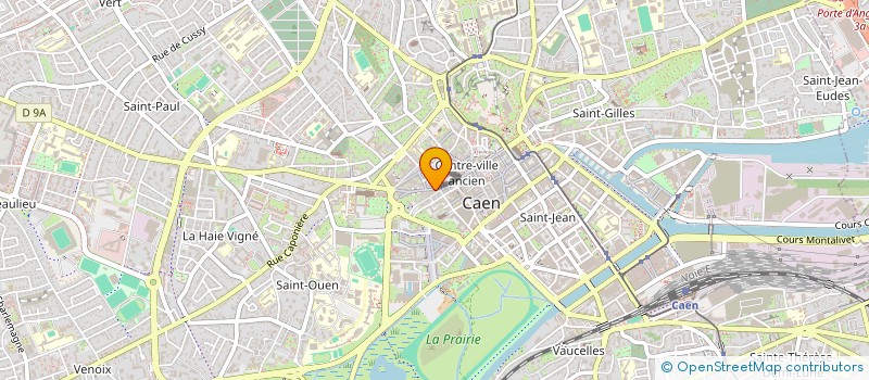 localisation de l'entreprise ORTHOPEDIE YVERNOGEAU à CAEN