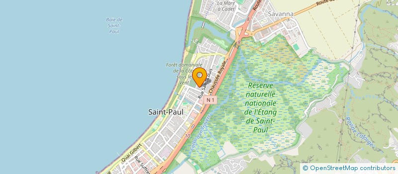 localisation de l'entreprise #ORTHOPHONIE à SAINT-PAUL