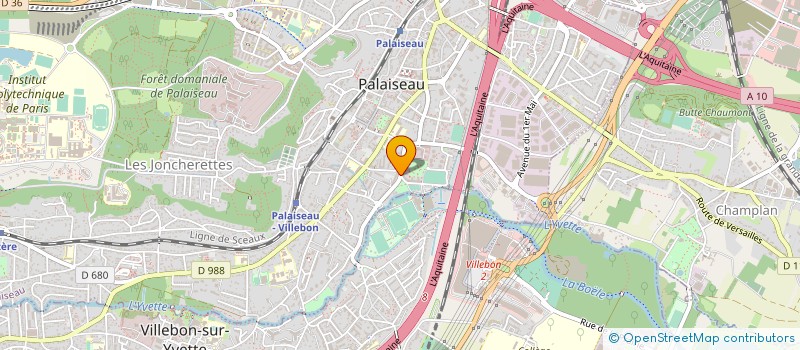 localisation de l'entreprise ORTHOPIA-PROTHESES à PALAISEAU