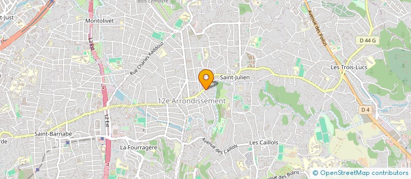 localisation de l'entreprise ORTHOPTIMMO à MARSEILLE
