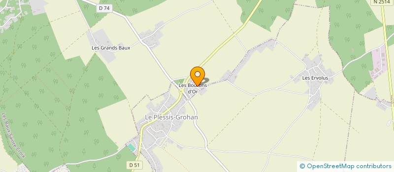 localisation de l'entreprise ORTHOPULSE à LES BAUX-SAINTE-CROIX