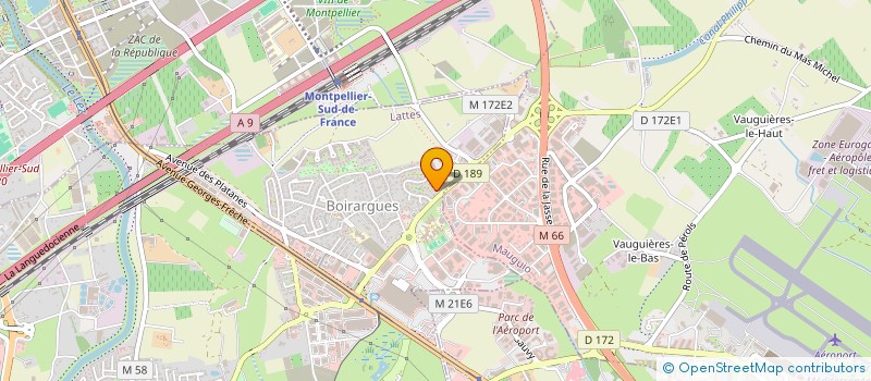 localisation de l'entreprise ORTHORAPHIE à LATTES