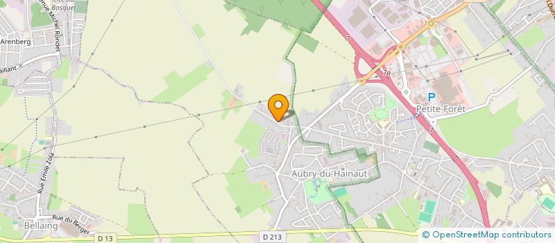 localisation de l'entreprise ORTHORESO  AUBRY-DU-HAINAUT