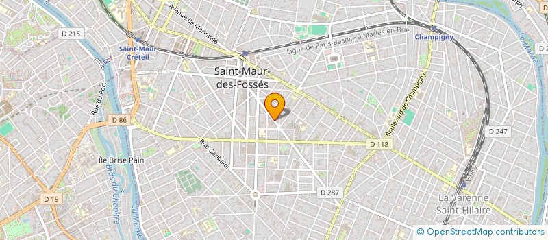 localisation de l'entreprise ORTHOTECH à NOISY-LE-GRAND