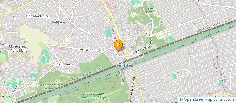 localisation de l'entreprise ORTHUS PROTECTION à VILLEPINTE