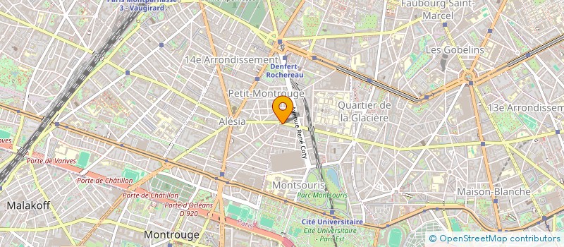 localisation de l'entreprise ORTHYS  PARIS