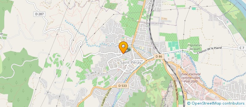 localisation de l'entreprise ORTIGIAPADOVA à SAINT-PERAY