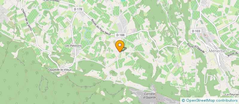 localisation de l'entreprise ORTIMMO  OPPEDE