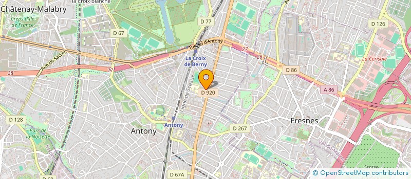 localisation de l'entreprise ORTIN 96 HOLDING à CAEN