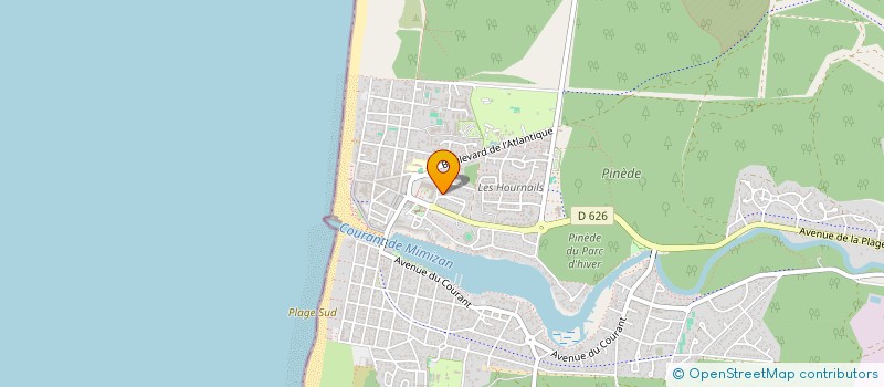 localisation de l'entreprise ORTIZ  MIMIZAN