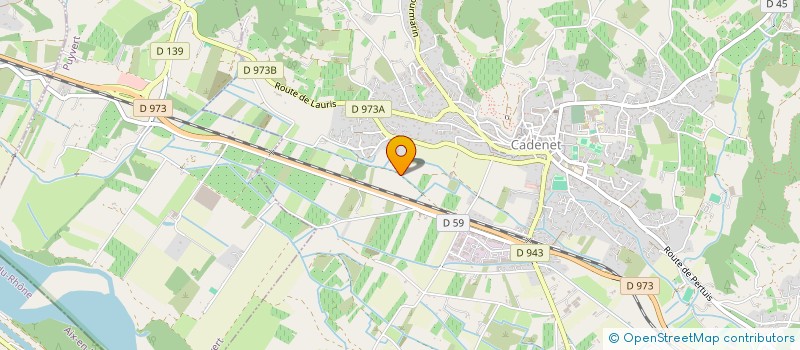 localisation de l'entreprise ORTIZ  CADENET