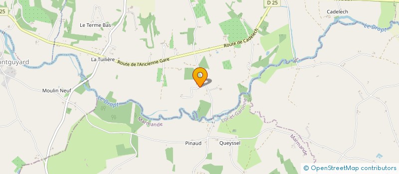 localisation de l'entreprise ORTIZ BERTRAND  SINGLEYRAC