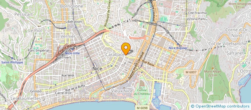 localisation de l'entreprise ORTOBRA GOURMET PARIS à NICE