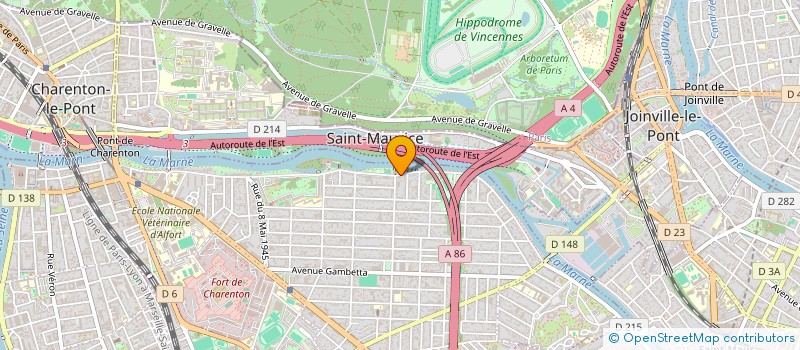 localisation de l'entreprise ORTOFUN à MAISONS-ALFORT