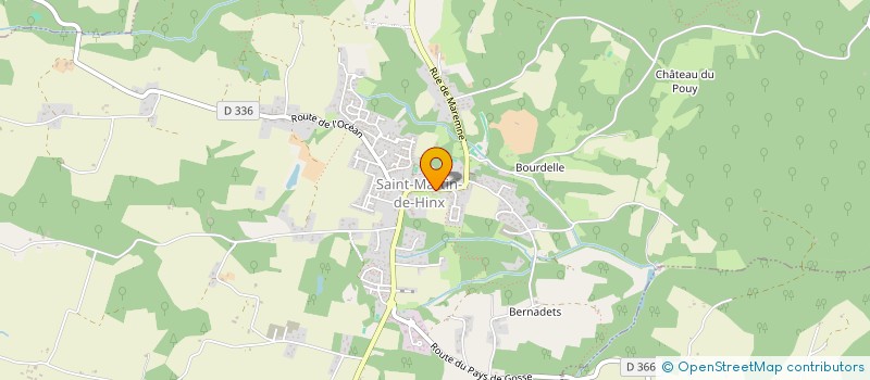 localisation de l'entreprise ORTOLAN 2  SAINT-MARTIN-DE-HINX