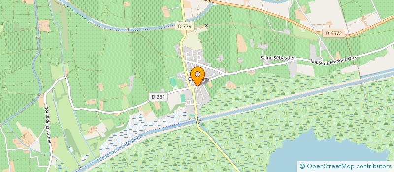 localisation de l'entreprise ORTOLAVITI  VAUVERT