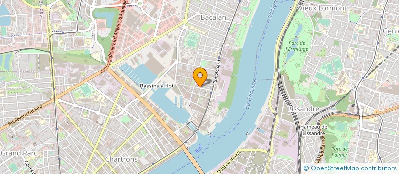 localisation de l'entreprise ORTOLE FRENCH DESIGNER à BORDEAUX