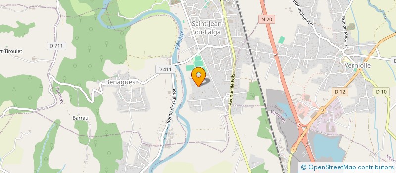 localisation de l'entreprise ORTRIGOM à SAINT-JEAN-DU-FALGA