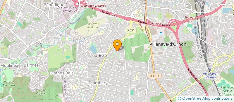 localisation de l'entreprise ORTSO UN PAS VERS SOI à VILLENAVE-D'ORNON