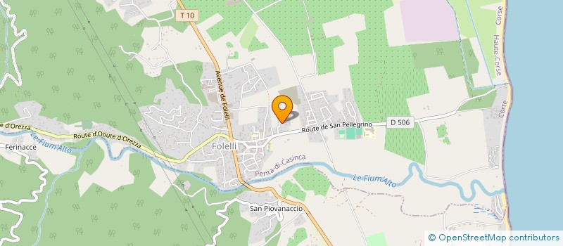 localisation de l'entreprise ORTUCCIU à PENTA-DI-CASINCA