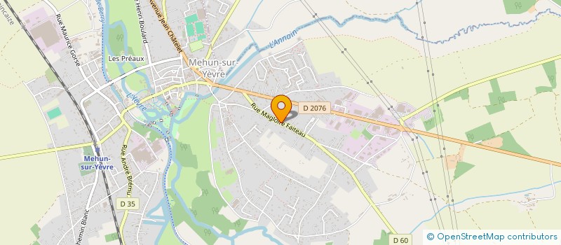 localisation de l'entreprise ORTUNO IMMOBILIER  MEHUN-SUR-YEVRE