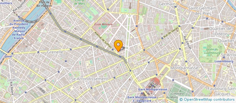 localisation de l'entreprise ORVANE  PARIS